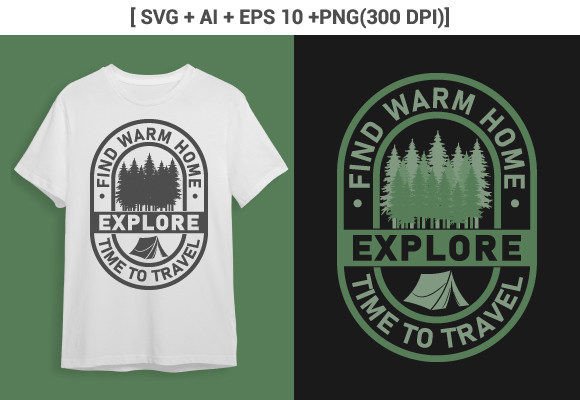 Download Adventure Summer Forest Outdoor Camp SVG - Premium Resources