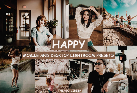 Download Cinematic Happy Lightroom Presets - Premium Resources