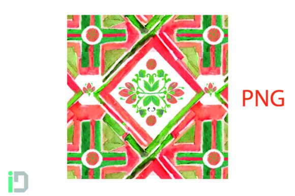 Download Geometric Garden in Warm Tones - Warm tones Collection