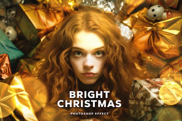 Download Bright Christmas Photo Effect - Premium Resources